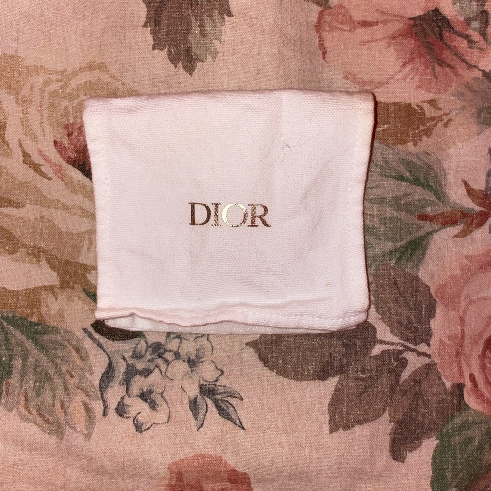 Authentic Dior Beauty Small Dust Bag / Jewelry Pouch